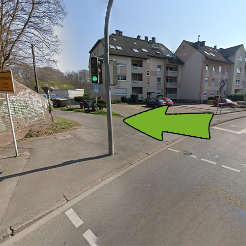 Anfahrt Hundeplatz