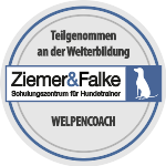 Ausbildungssiegel zum Hundewelpencoach